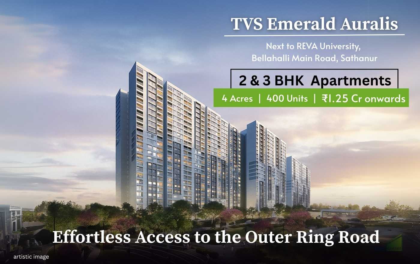 TVS Emerald Auralis banner Image